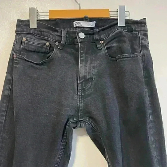 Zara Men’s Black Slim Jeans - Size 31 - Picture 3 of 9